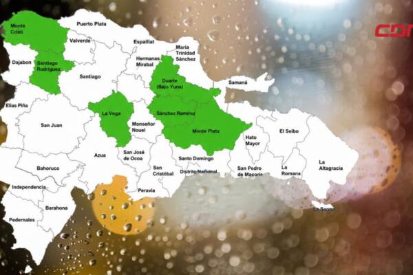 COE mantiene 6 provincias en alerta verde
