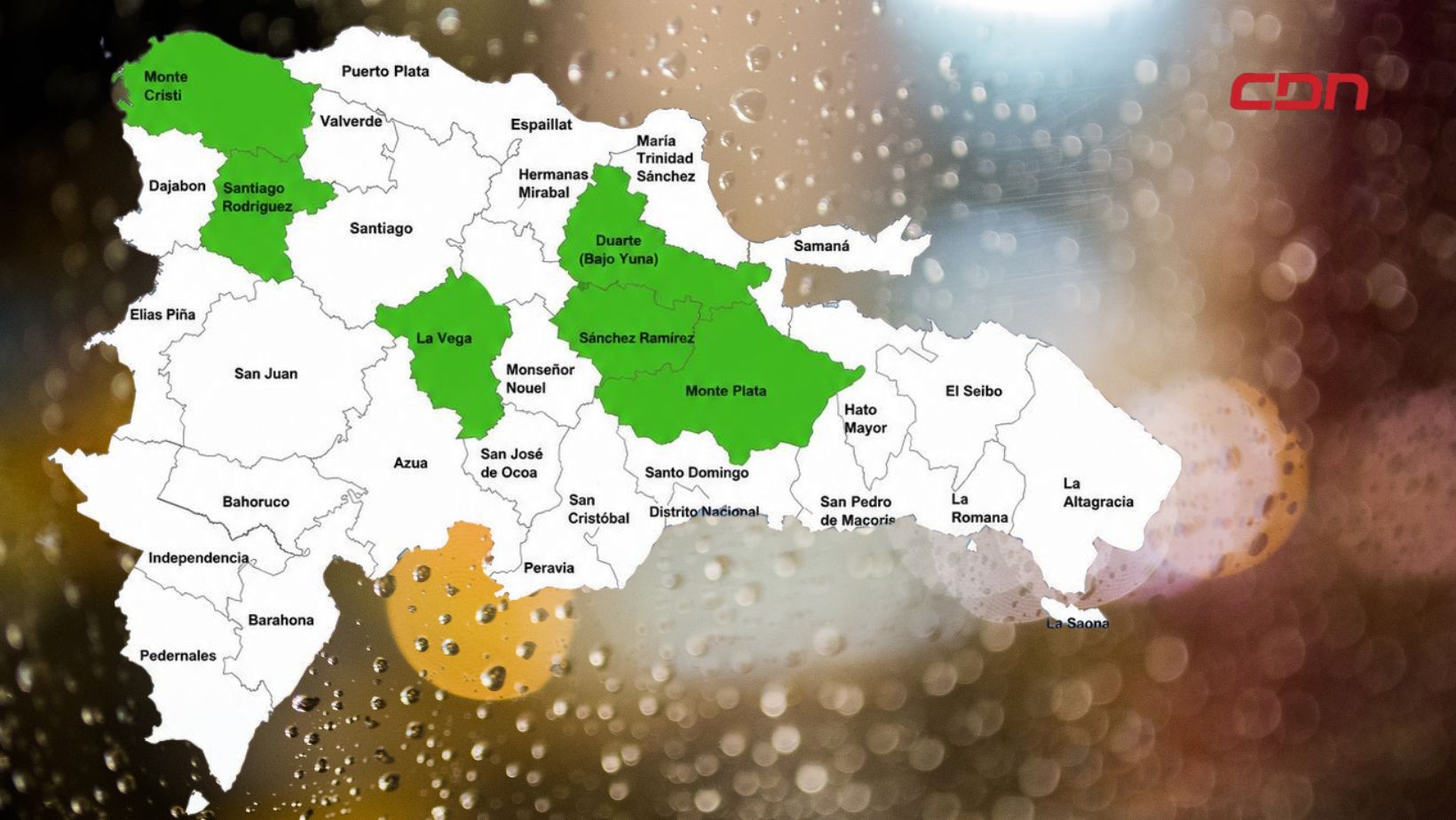 COE mantiene 6 provincias en alerta verde