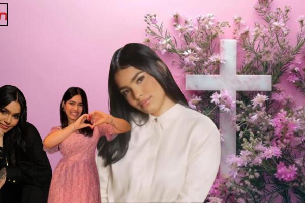 Cantante Ross María celebra 8 meses profesando la fe cristiana