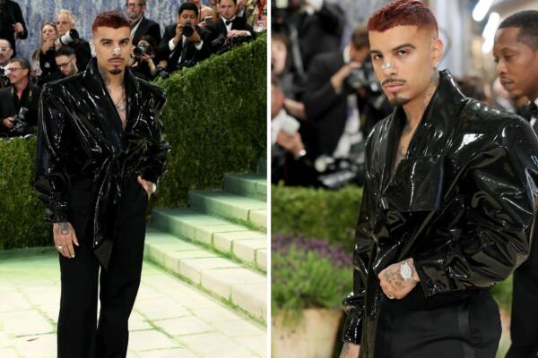 Sabor Latino: Rauw Alejandro llega a la Met Gala 2026 y sorprende con su look