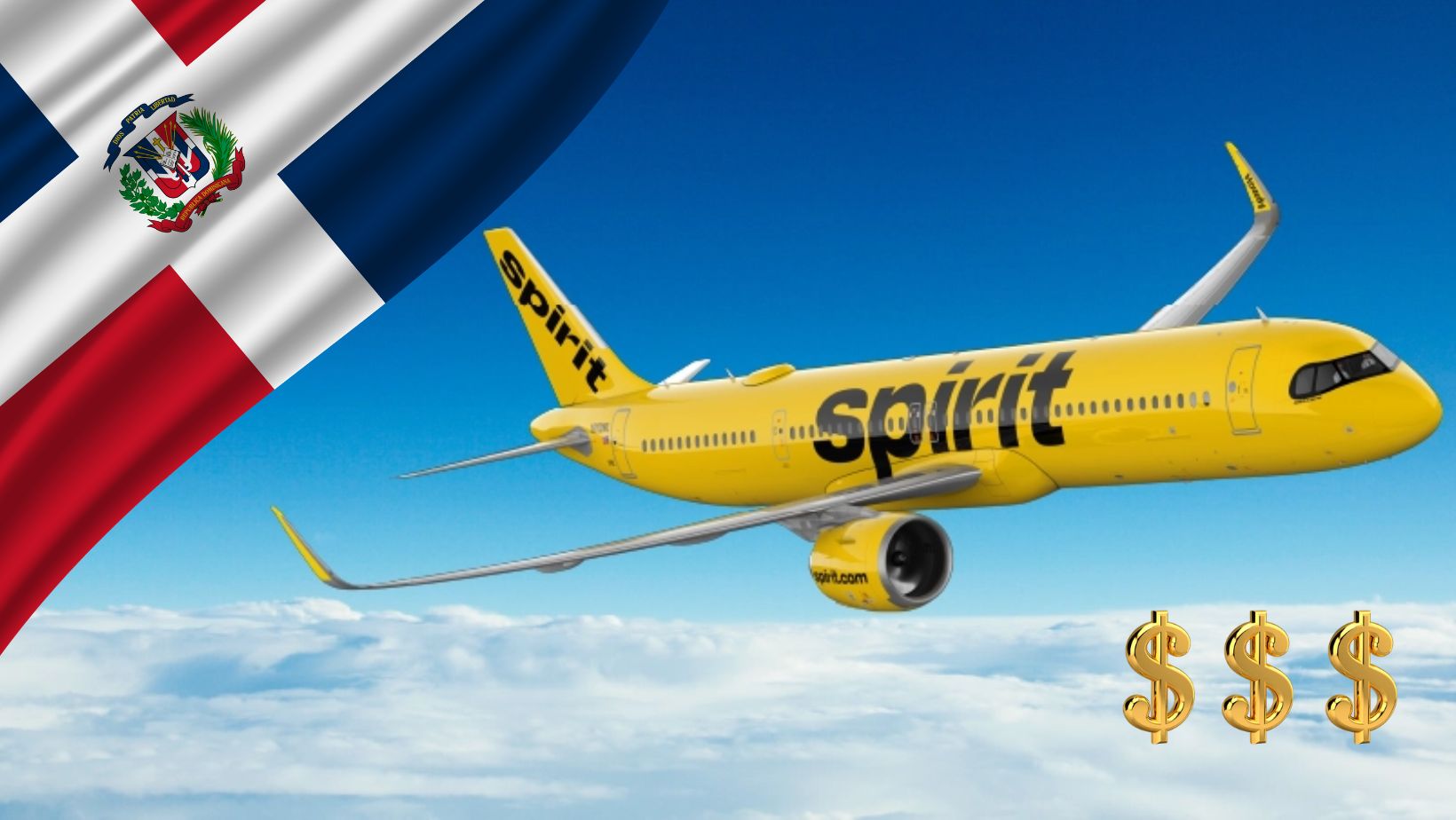 De esta manera afecta a RD el cierre de la Aerolínea Spirit Airlines