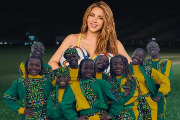 El fenómeno viral de África que conquistó a la barranquillera se une al histórico primer show de medio tiempo en una final de la Copa del Mundo.