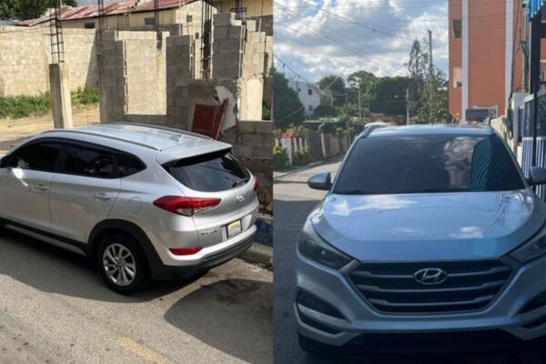 Desconocidos roban yipeta frente a residencia en Puñal, Santiago