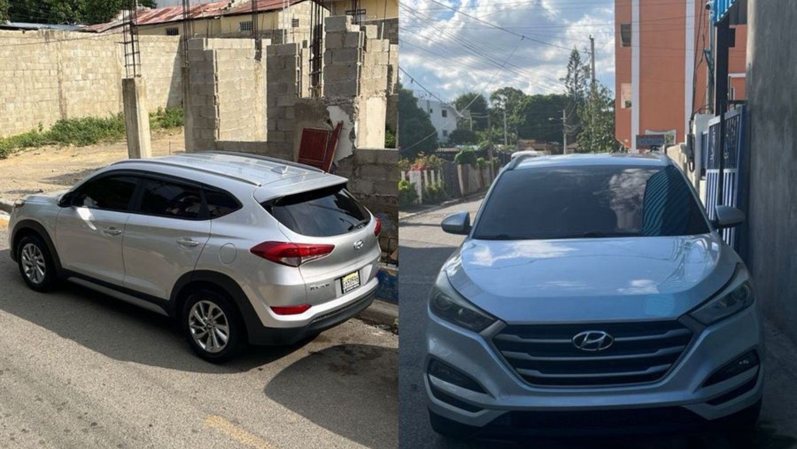 Desconocidos roban yipeta frente a residencia en Puñal, Santiago
