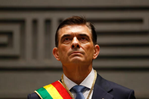 Rodrigo Paz, presidente de Bolivia. 