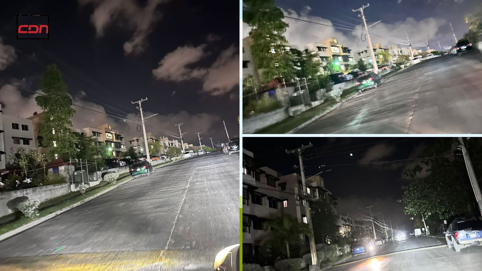 Residentes del Residencial Monumental denuncian falta de alumbrado público y advierten sobre protesta