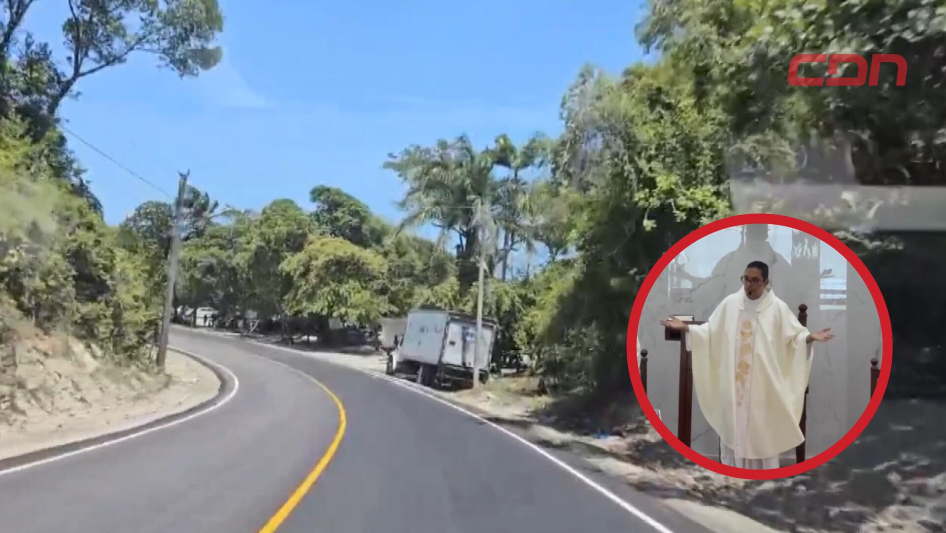 Sacerdote convoca a levantamiento pacífico por muertes en peligrosa carretera de Maimón