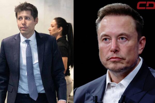 Combo de fotografías de archivo que muestra al CEO de OpenAI Sam Altman (i) y al multimillonario estadounidense Elon Musk.