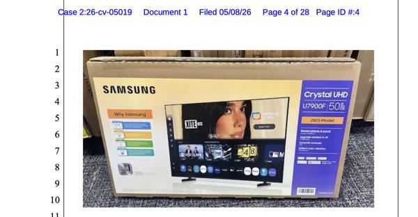 Samsung niega uso de imagen sin autorización. Foto: Fuente externa 