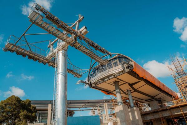 Avanzan trabajos de la Línea 3 del Teleférico de Santo Domingo
