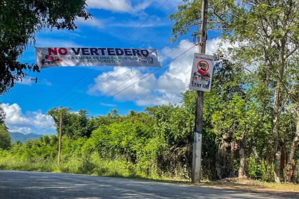Director municipal de La Cuaba llama al diálogo con relación a planta recicladora