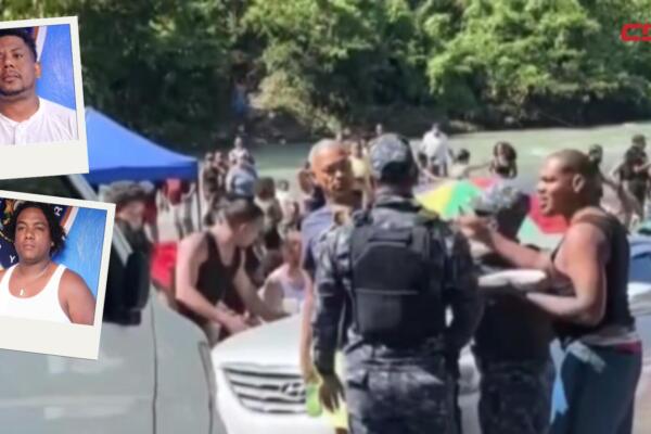 Detenidos por altercado en balneario La Confluencia.
