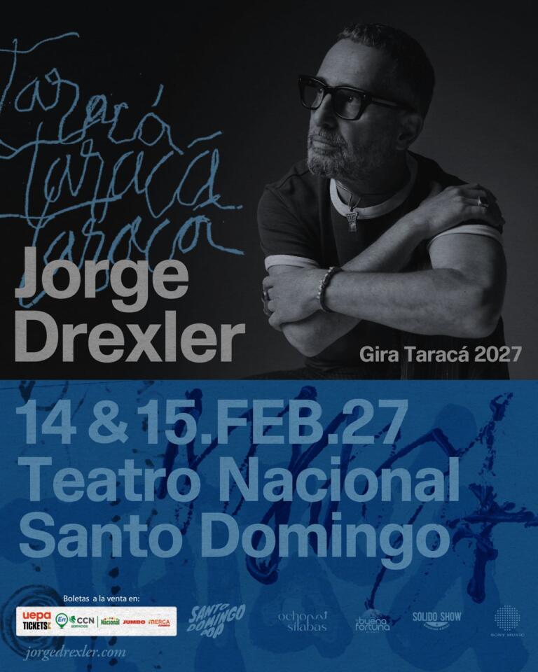 El artista ofrecerá dos conciertos en la República Dominicana