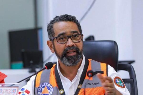 El director ejecutivo de la Defensa Civil Dominicana, Juan Salas.