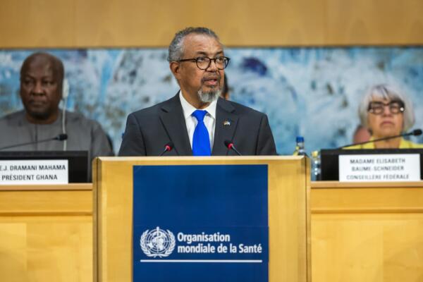 El Director General de la Organización Mundial de la Salud (OMS) Tedros Adhanom Ghebreyesus / Foto: EFE
