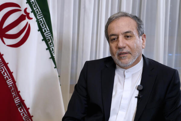 El ministro iraní de Exteriores, Abás Araqchí. EFE/ Jorge Jerónimo