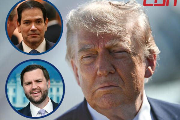Trump considera que Vance y Rubio, sus posibles sucesores, son 