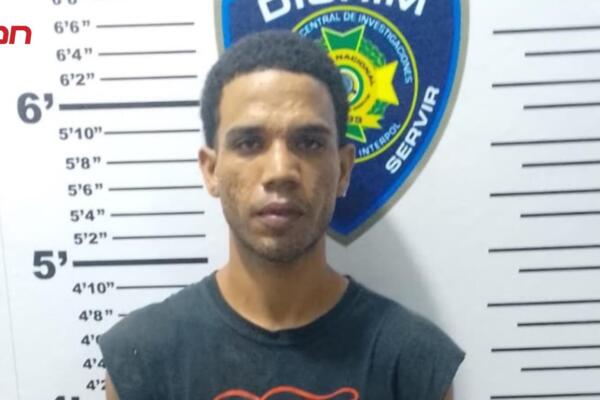  Frailin José Fernández Rodríguez (a) “Caquito”, detenido.