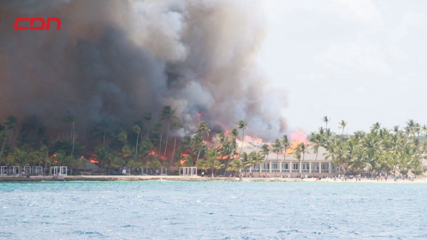incendio en Bayahíbe