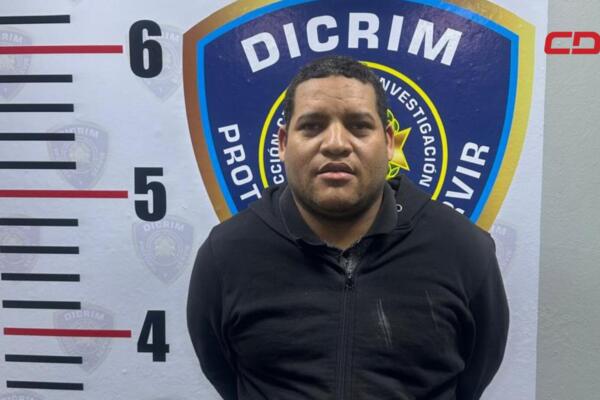 Detienen a Wilkin García Peguero tras persecución en Santo Domingo.
