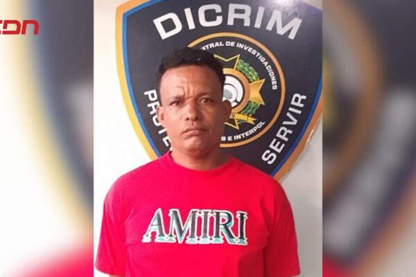 Luis Fermín Padilla, apresado por homicidio ocurrido en 2018.