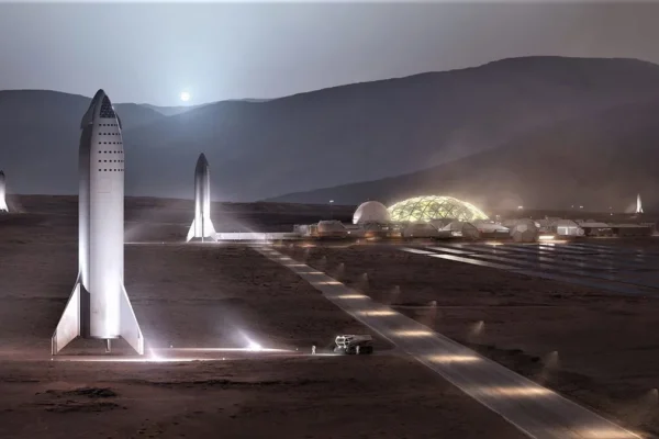 Cohetes de SpaceX.