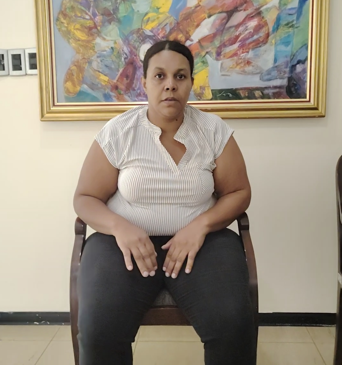 Mujer denuncia la desaparición de su esposo. Foto: Fuente externa