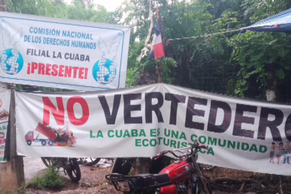 En un campamento del colectivo 