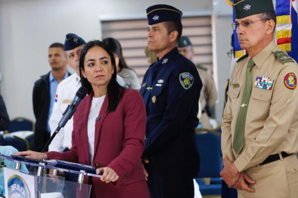 Faride Raful, ministra de Interior y Policía.
