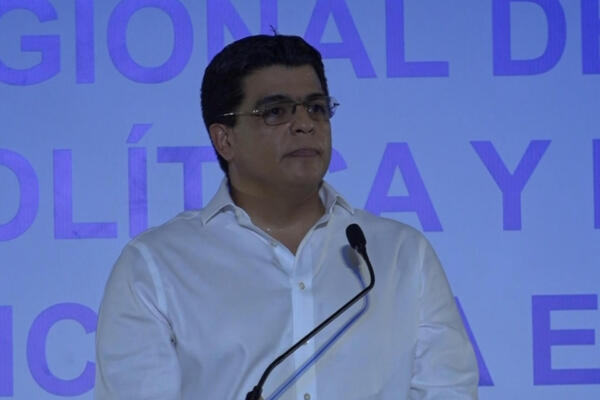Fellito Suberví, presidente del Partido Revolucionario Moderno en el Distrito Nacional. 
