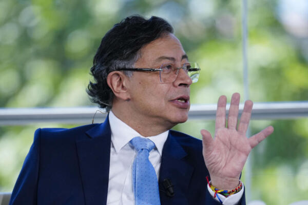 Fotografía de archivo del presidente de Colombia, Gustavo Petro. EFE/ Alejandro Garcia
