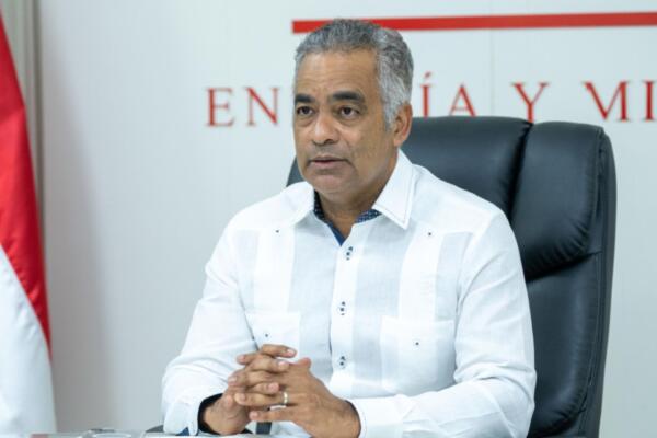 Joel Santos, ministro de Energía y Minas.
