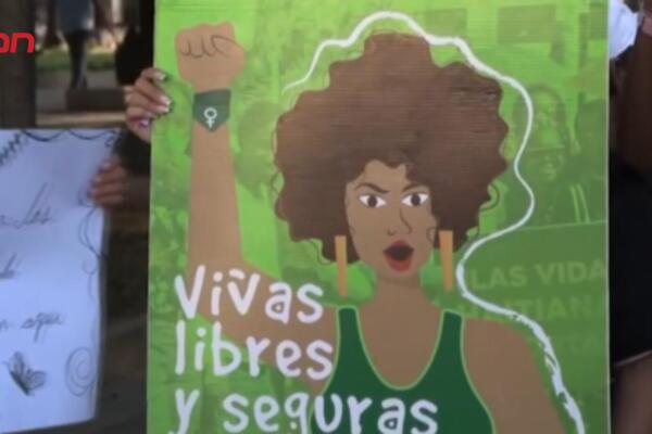 Movimiento Hermanas Mirabal demanda acción ante violencia machista.
