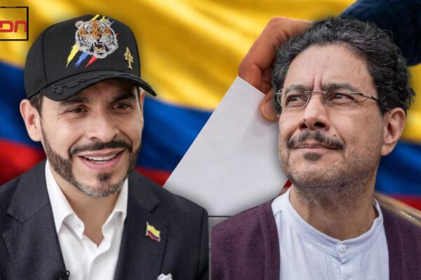 Así ejercieron su derecho al voto los dos candidatos presidenciales de Colombia