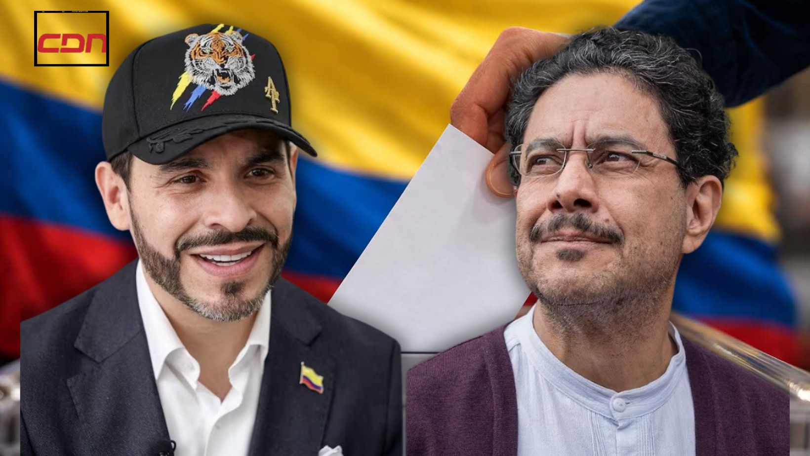 Así ejercieron su derecho al voto los dos candidatos presidenciales de Colombia