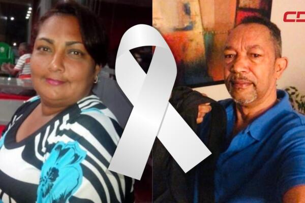 Autoridades realizan el levantamiento de los cuerpos de una pareja encontrada sin vida en una cabaña de Nagua.