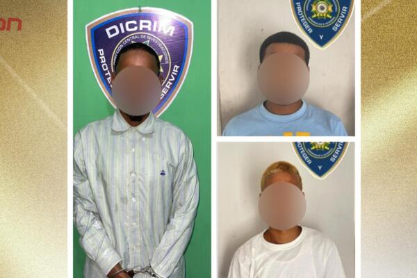 Tres capturados tras persecución por robos en residencias.
