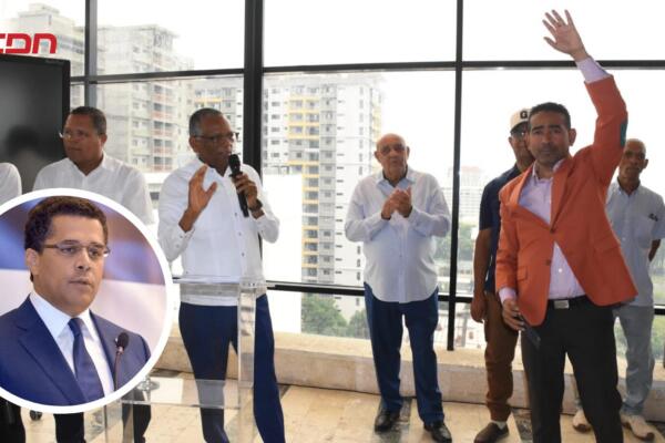 PRM moviliza 500 dirigentes y apoya a David Collado.
