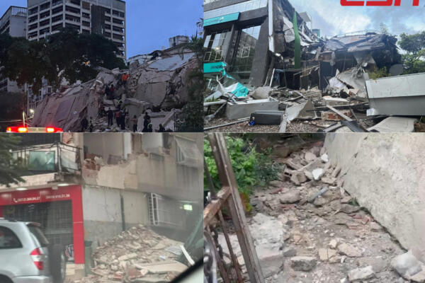 Terremoto en Venezuela: reportan importantes daños en estructuras