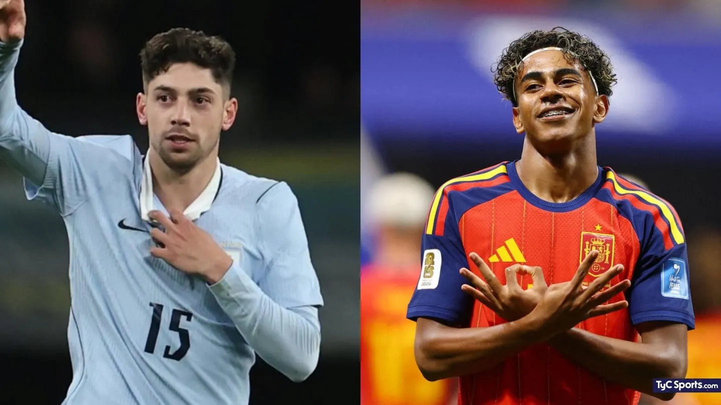 Federico Valverde y Lamine Yamal en el Mundial 2026