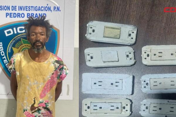 Detenido “Johnny Santos” por robo en parroquia de Pedro Brand