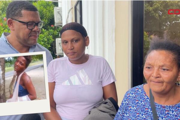 Familia pide intervención urgente para evitar tragedia en Nagua.