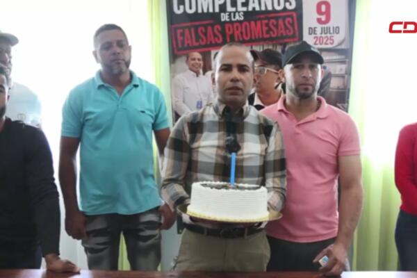 Dirigente exige al Gobierno cumplir compromisos a Tireo.
