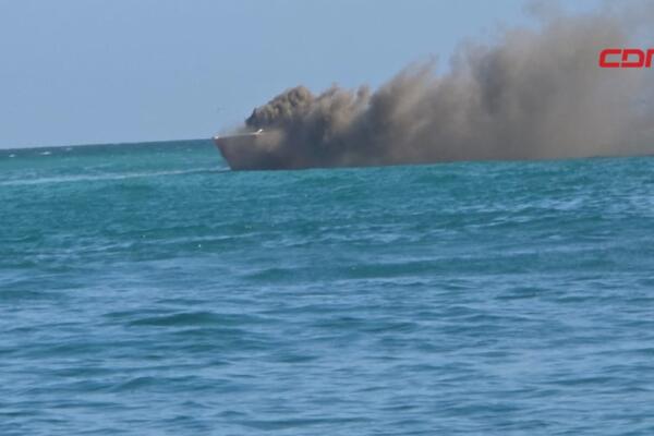 DAEH coordina rescate tras incidente en catamarán
