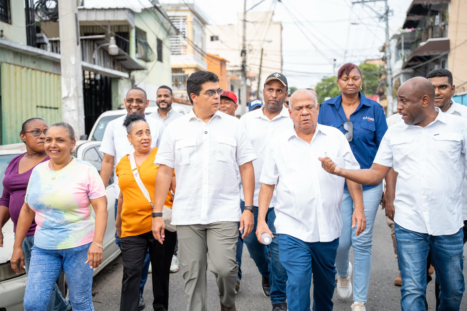 Fellito anuncia red sanitaria y cisterna para Villa Juana