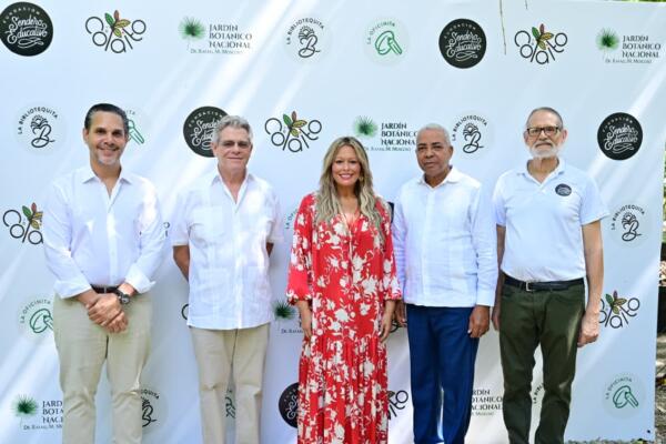 Germán Gómez Pellerano, Gustavo Tavares, Camille Nicolás, Pedro Nolasco Suárez y Juan Tomás Tavares.