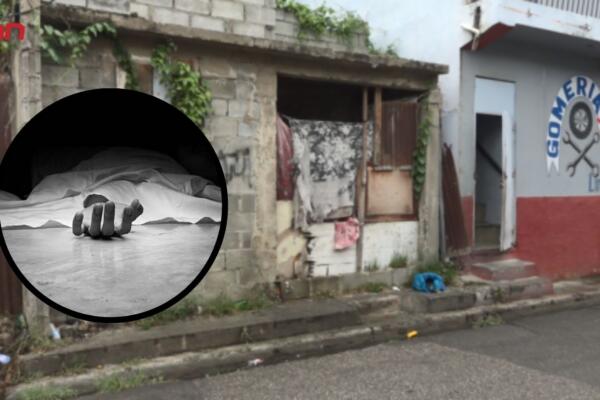 Lugar en donde encontraron muerto a Miguel Antonio Almonte Santo.