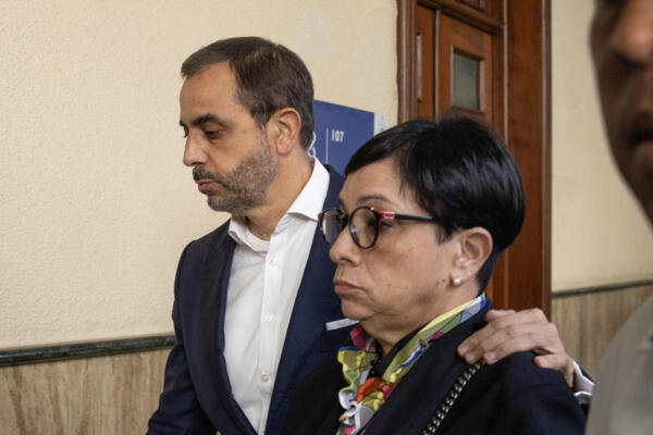 Maribel y Antonio Espaillat. 