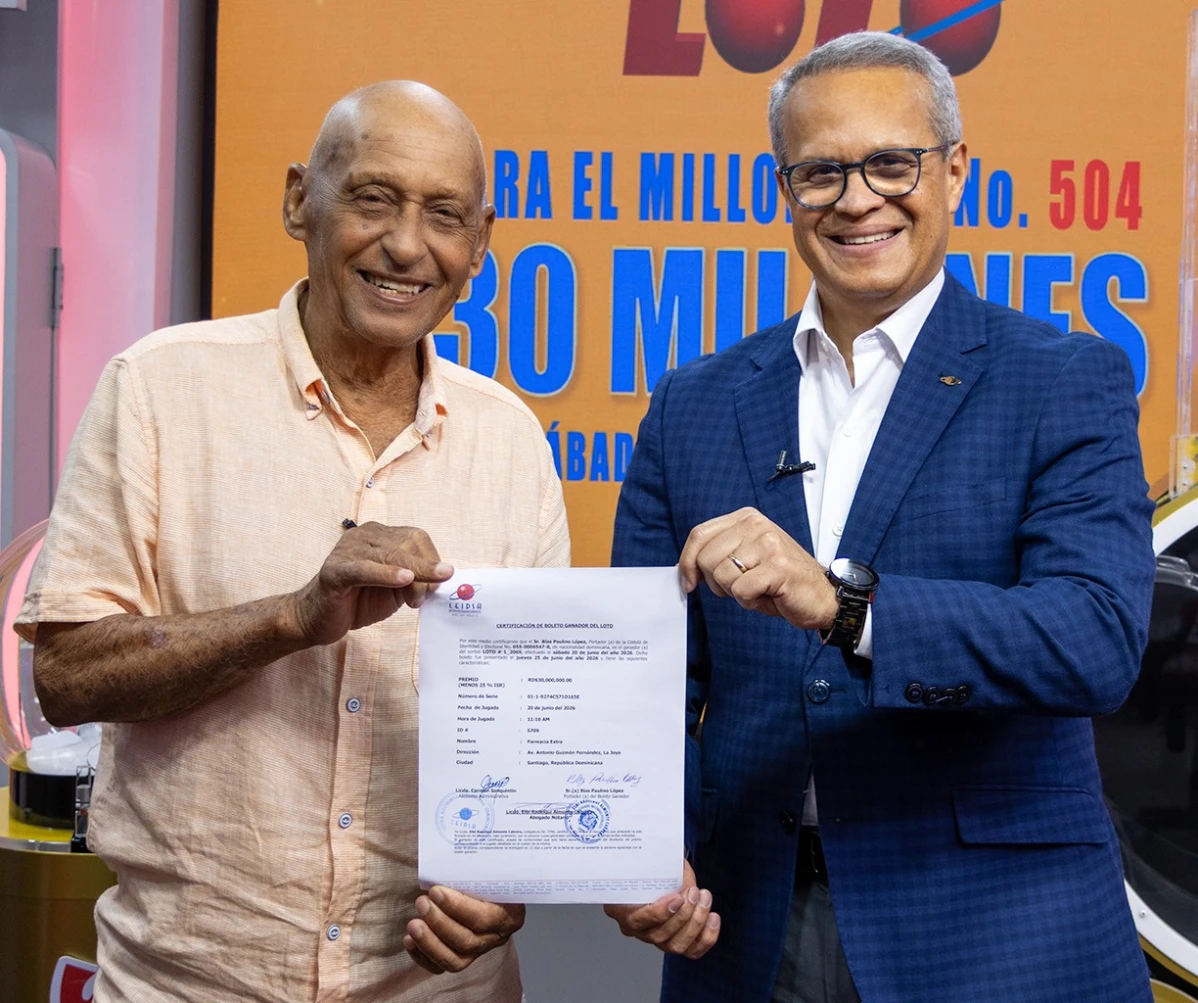 Hombre con 80 años y 17 hijos gana 30 millones en Leidsa