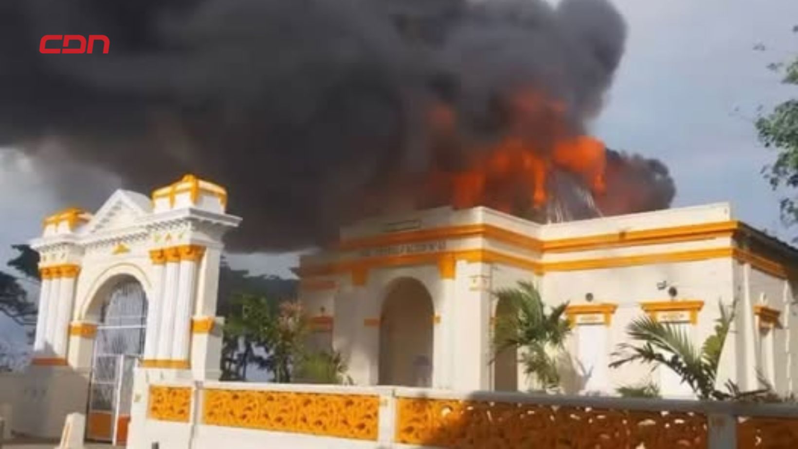 Incendio Logia Restauración No. 11